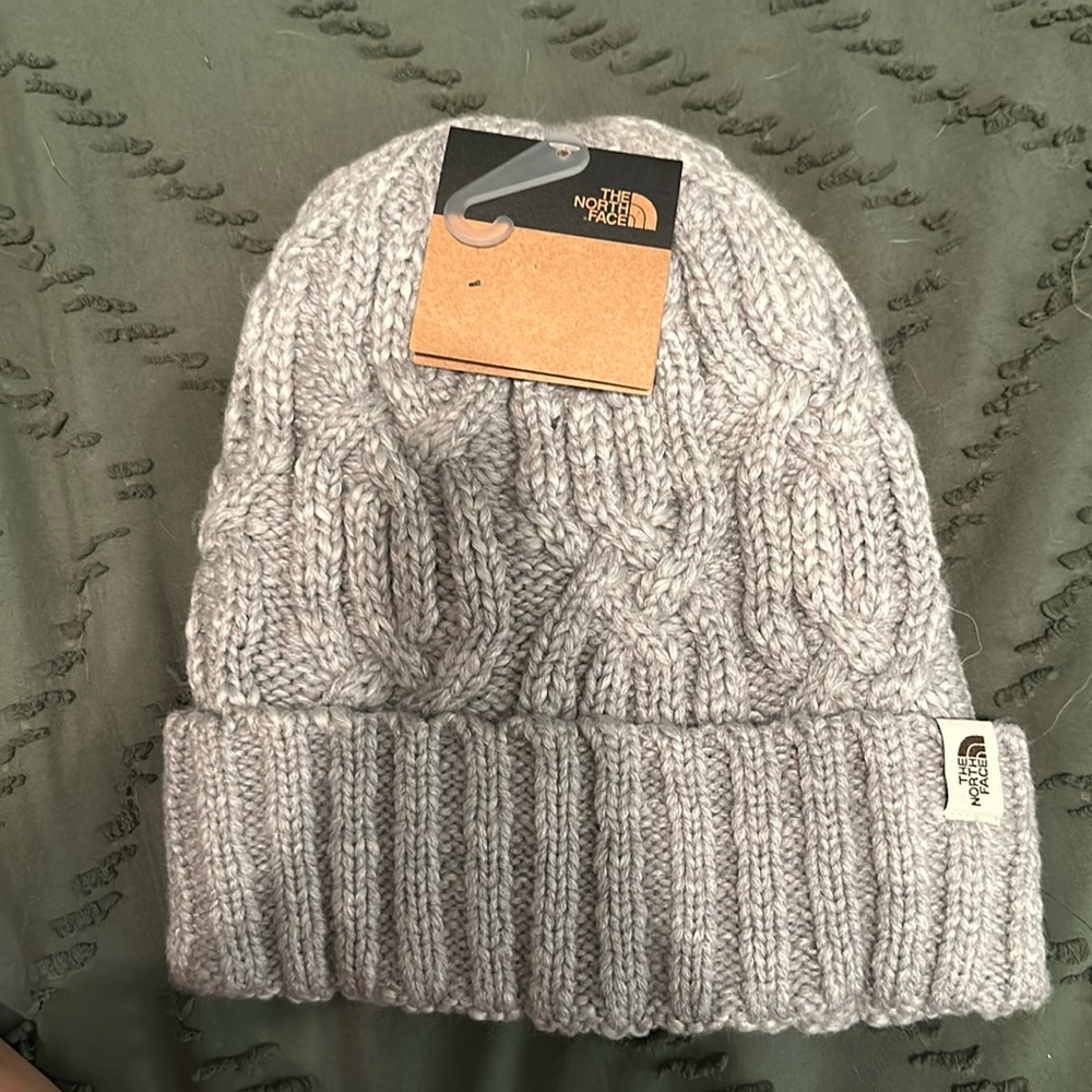 NWT North Face Fleece Lined Hat